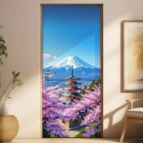 Adesivo de Porta Monte Fuji (Japo)