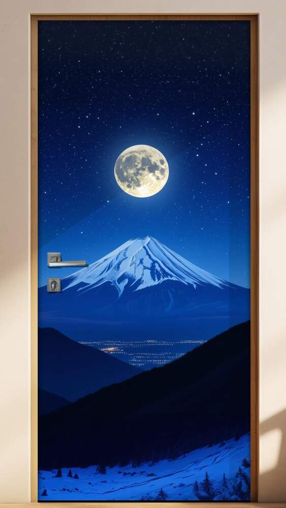 Adesivo de Porta Monte Fuji (Jap�o)
