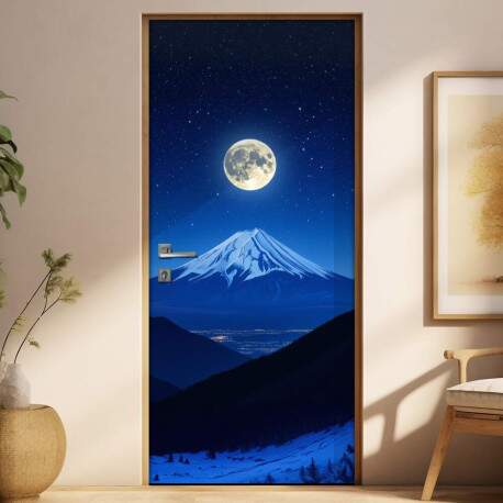 Adesivo de Porta Monte Fuji (Japo)