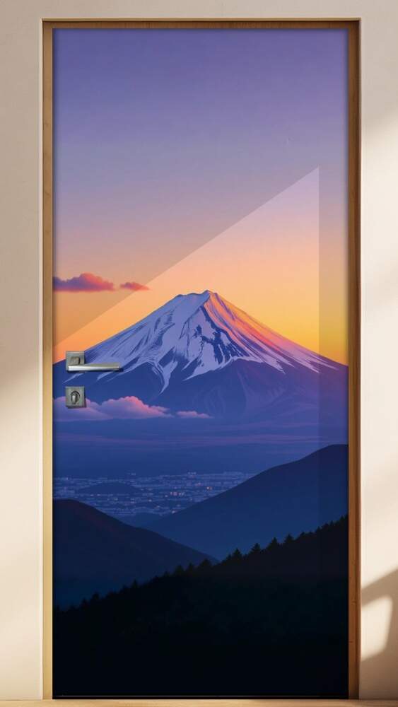 Adesivo de Porta Monte Fuji (Jap�o)