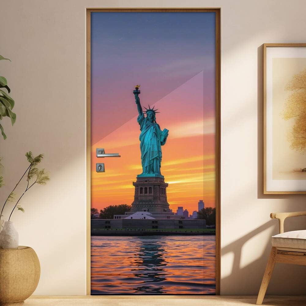 Adesivo de Porta Esttua da Liberdade (Nova York, EUA)