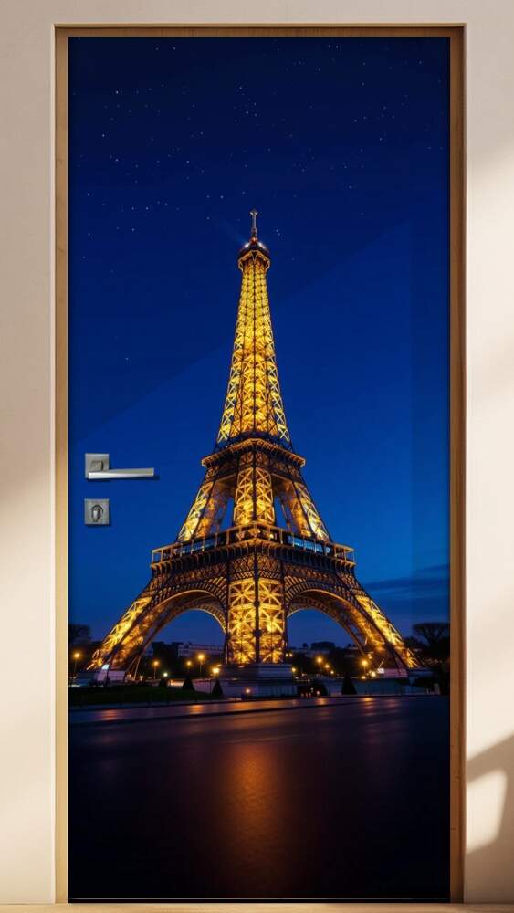 Adesivo de Porta Torre Eiffel
