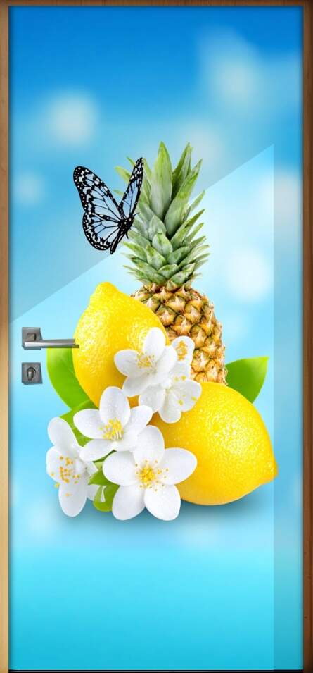 Adesivo de Porta Frutas