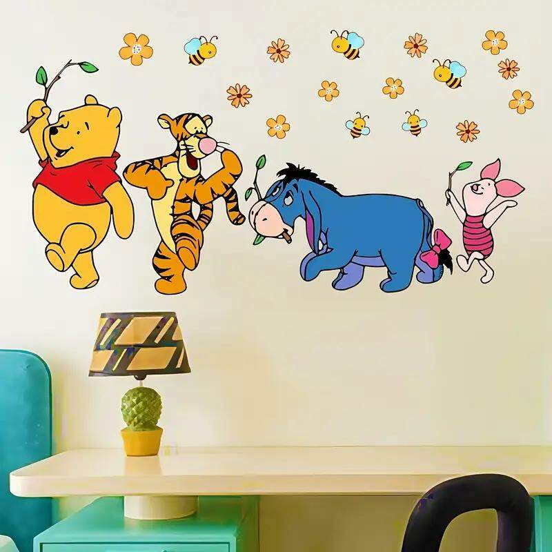 Adesivo de Parede Ursinho Poo e Amigos