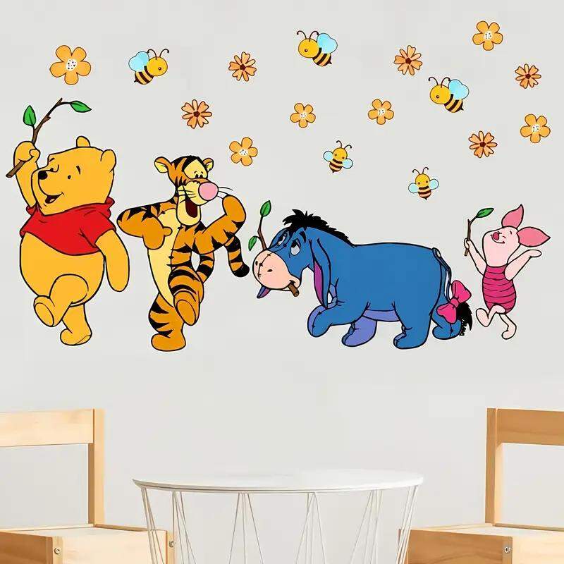 Adesivo de Parede Ursinho Poo e Amigos