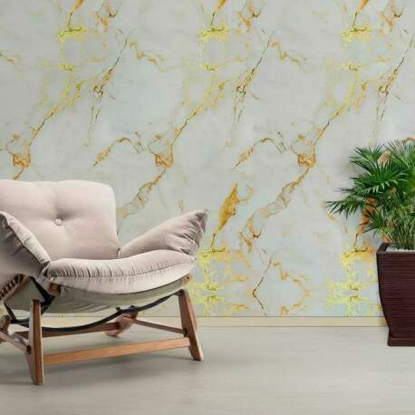 Papel de Parede M�rmore Dourado 