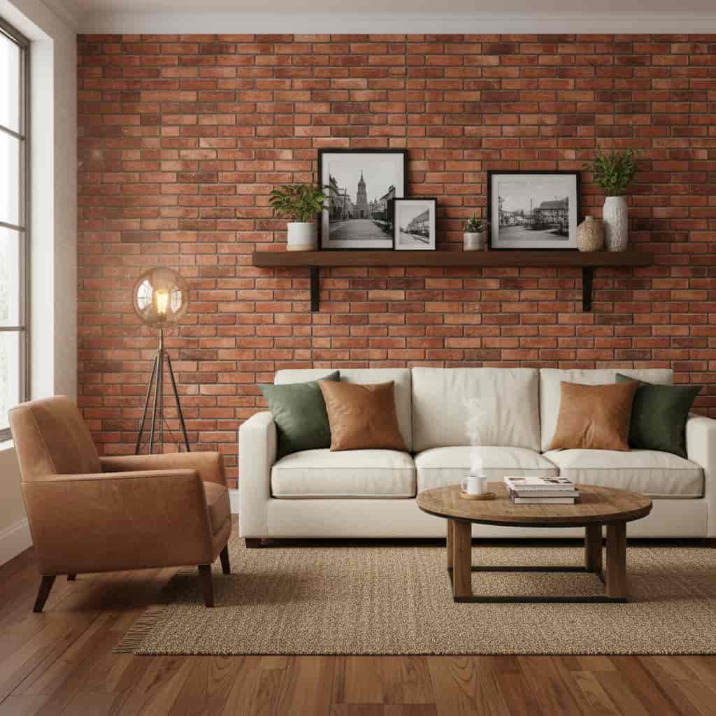 Papel de Parede Textura de Tijolo