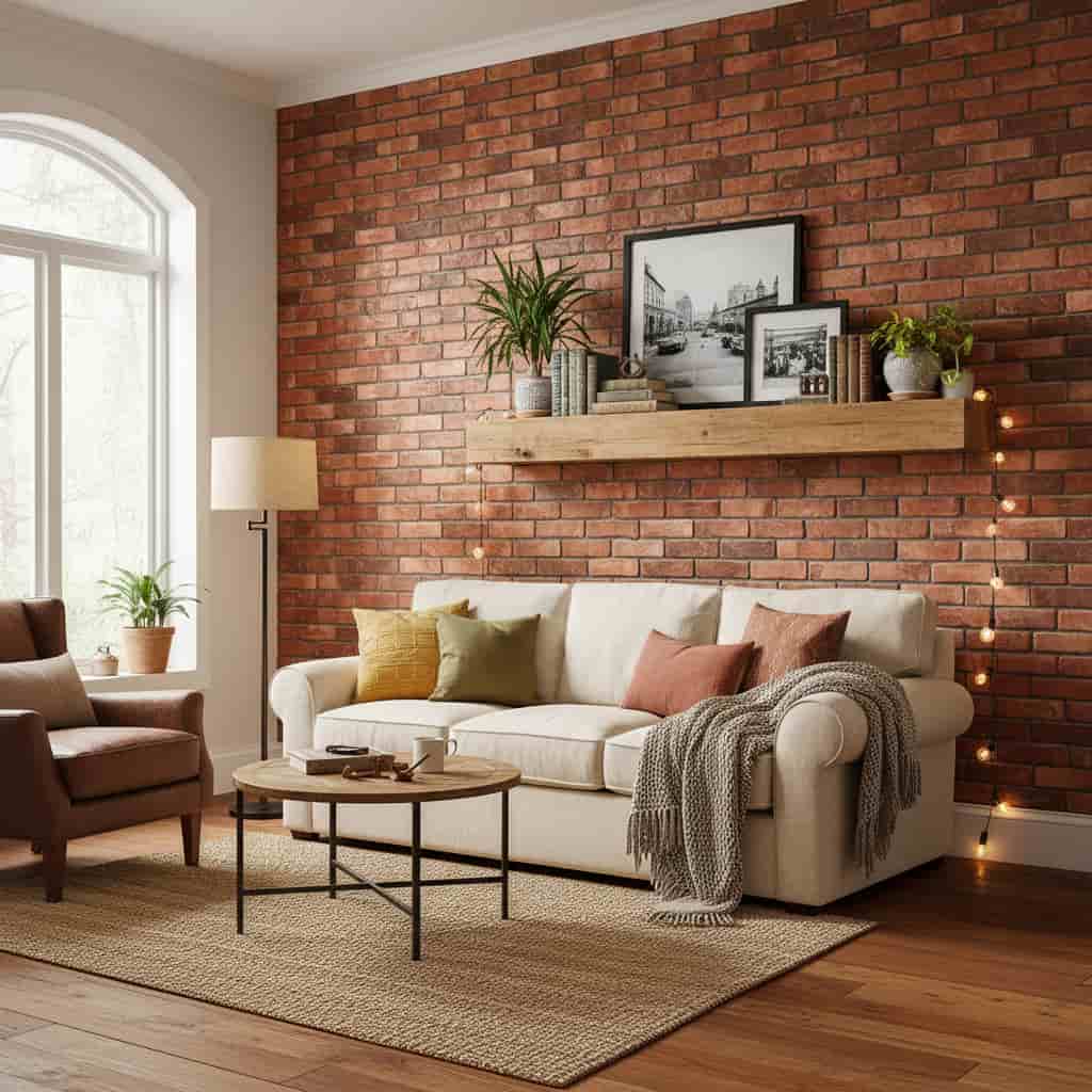 Papel de Parede Textura de Tijolo