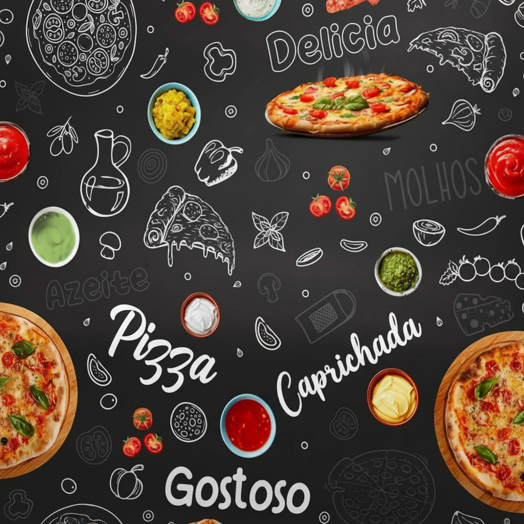 Papel de Parede Pizzaria