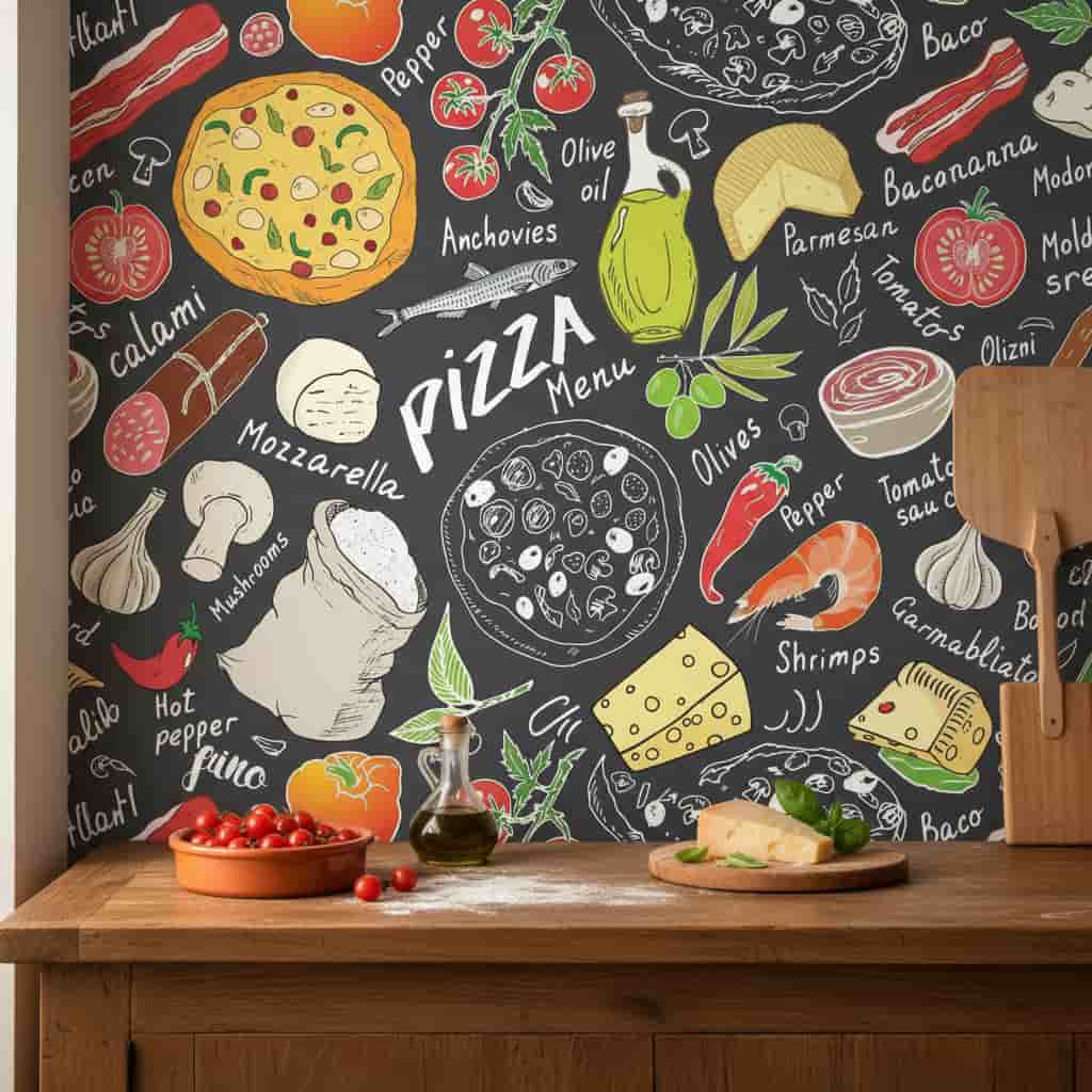 Papel de Parede Pizzaria