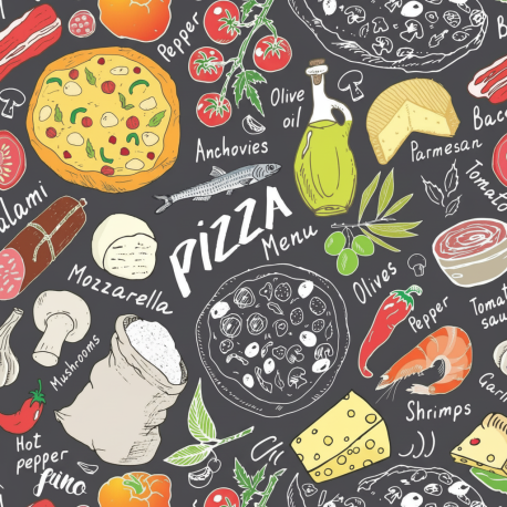 Papel de Parede Pizzaria