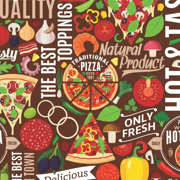 Papel de Parede Pizzaria
