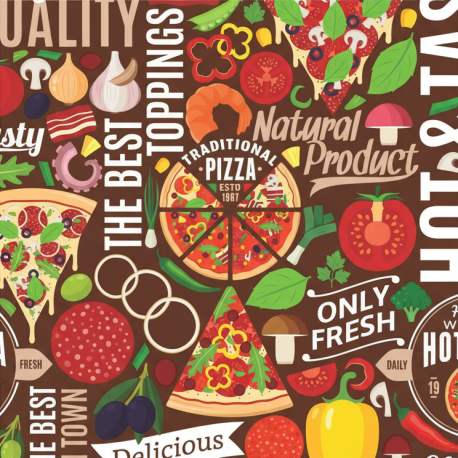 Papel de Parede Pizzaria