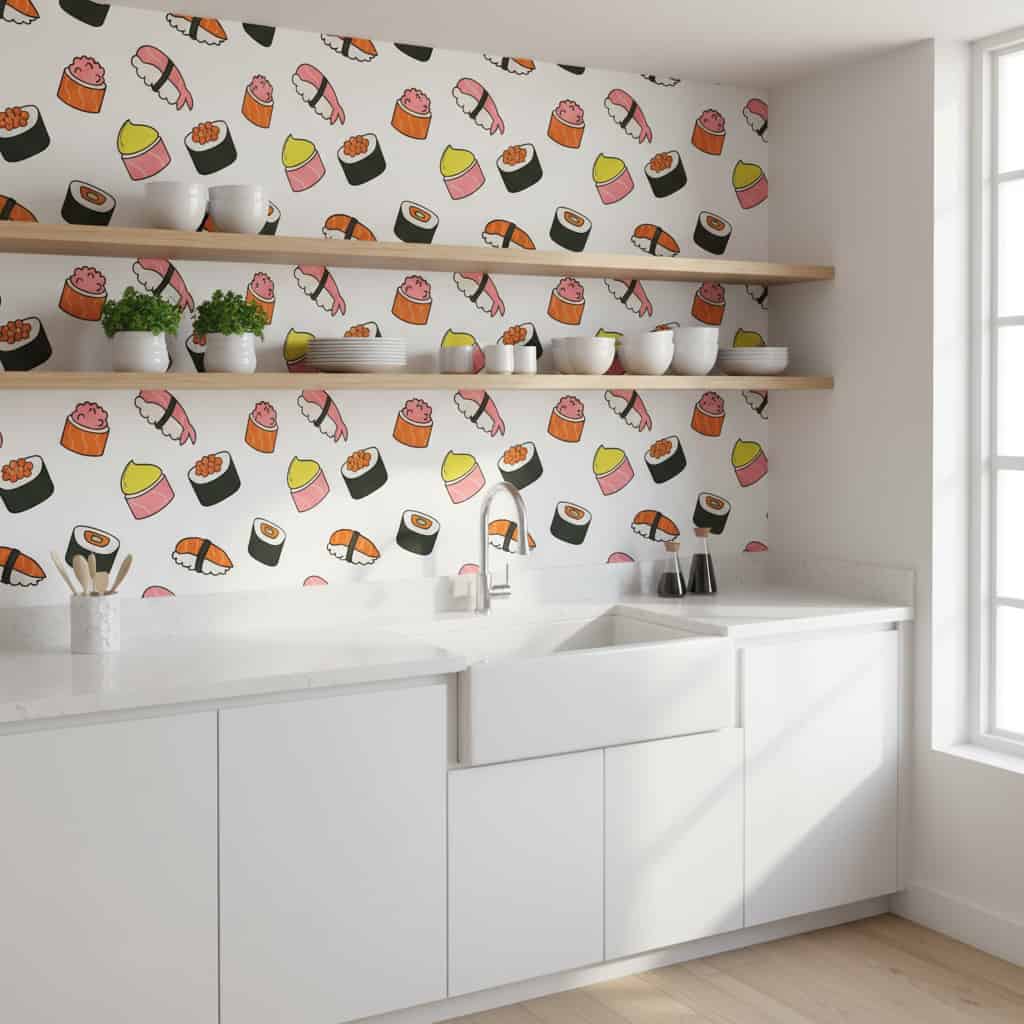 Papel de Parede Comida Japoneza