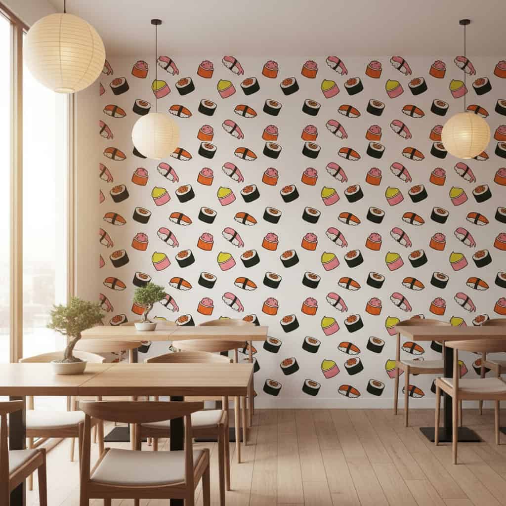 Papel de Parede Comida Japoneza