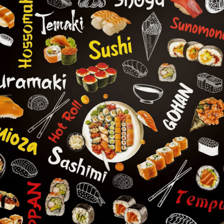 Papel de Parede Comida Japoneza