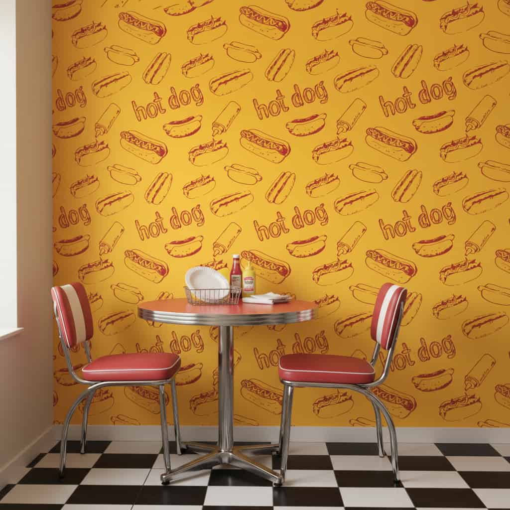 Papel de Parede Hot Dog