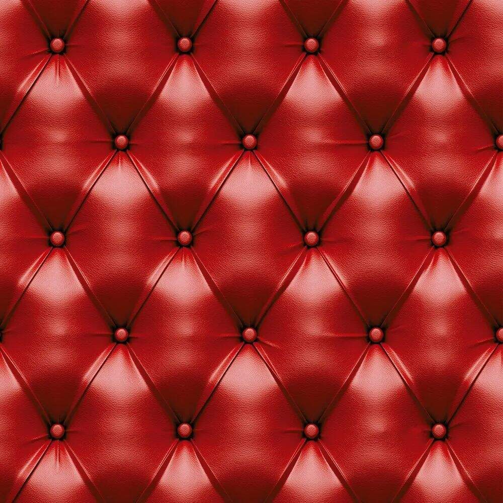Papel de Parede Couro Vermelho