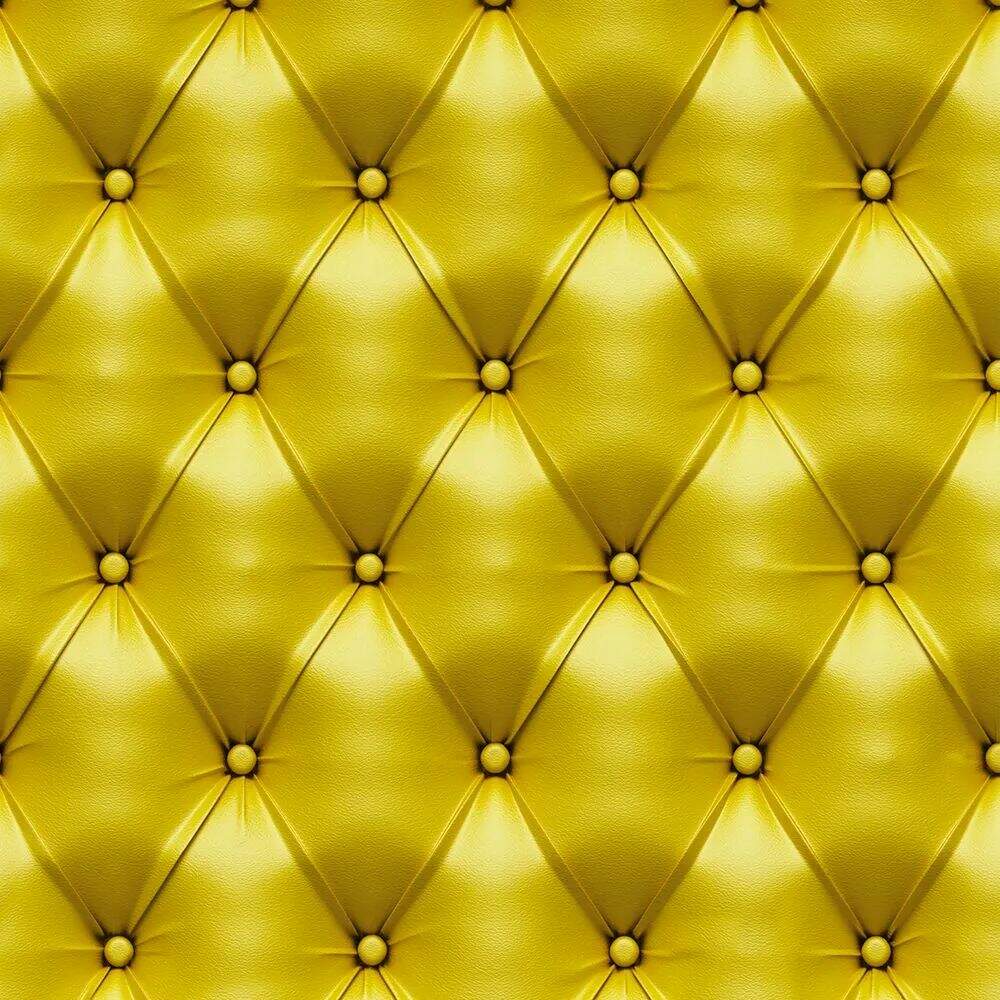 Papel de Parede Couro Amarelo
