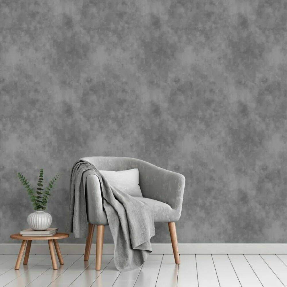 Papel de Parede Cimento Queimado