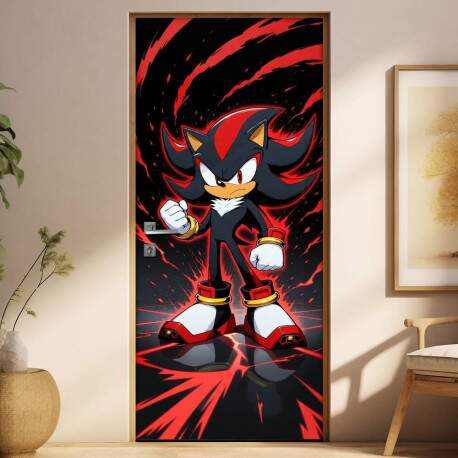 Adesivo de Porta Shadow (Sonic)
