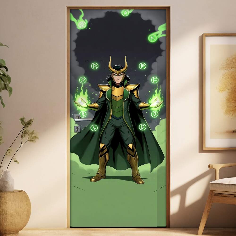 Adesivo de Porta Loki