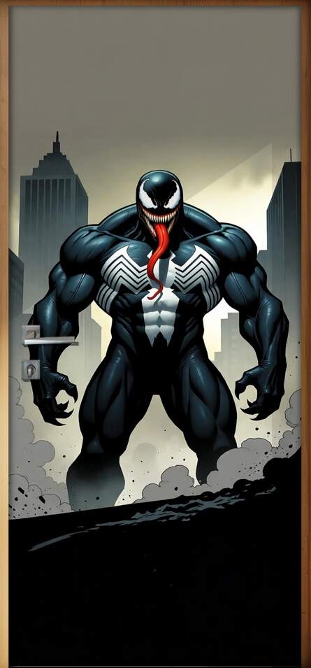 Adesivo de Porta Venom