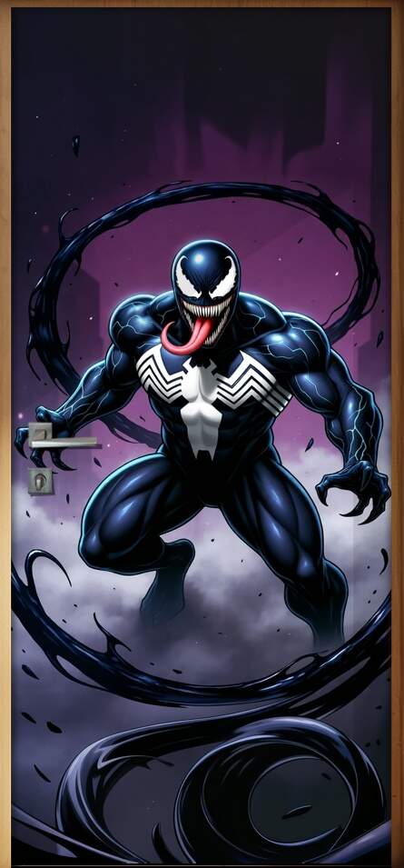 Adesivo de Porta Venom