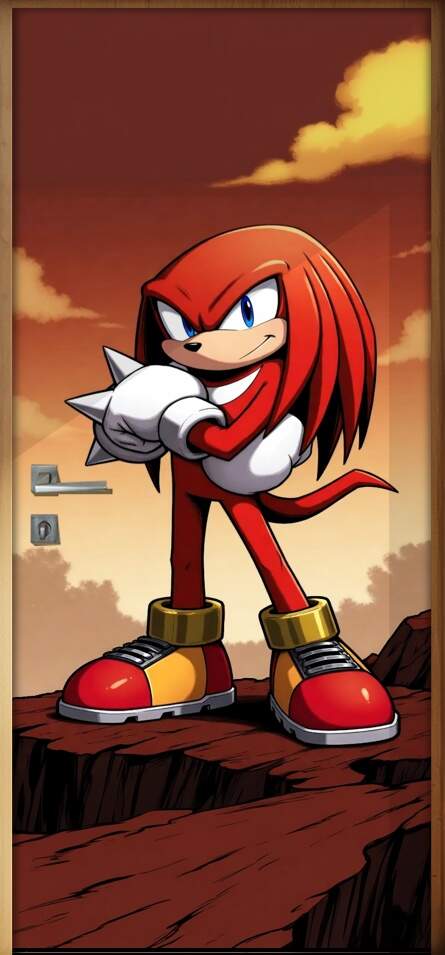 Adesivo de Porta Knuckles