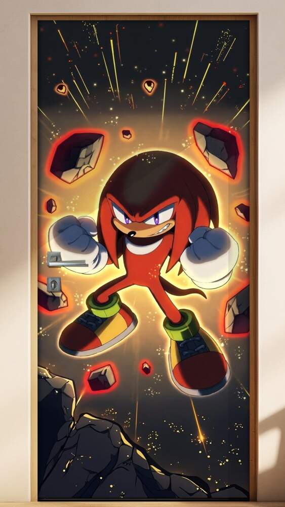 Adesivo de Porta Knuckles