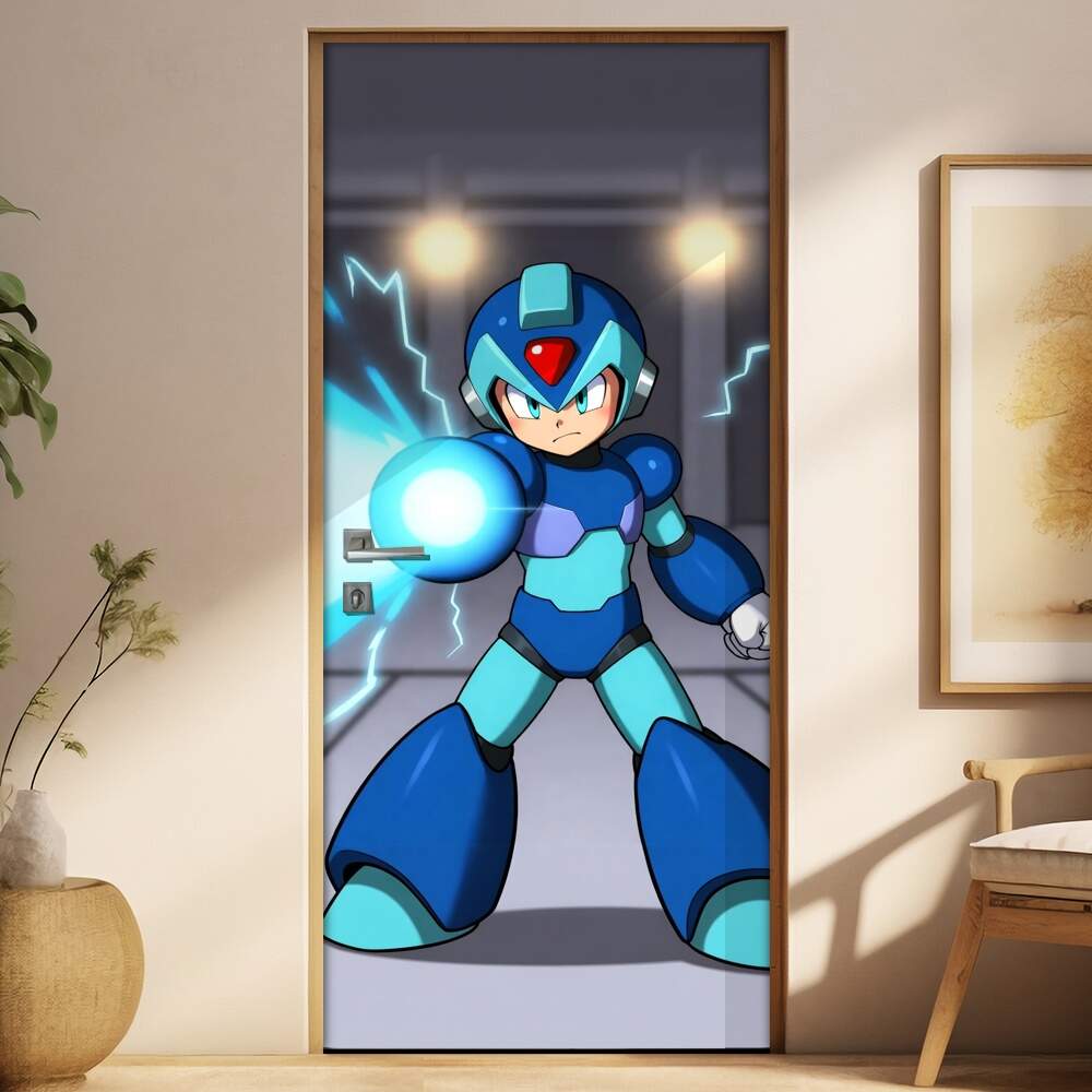 Adesivo de Porta Mega Men X