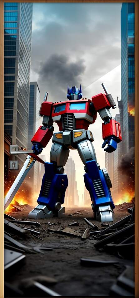 Adesivo de Porta Tranformers