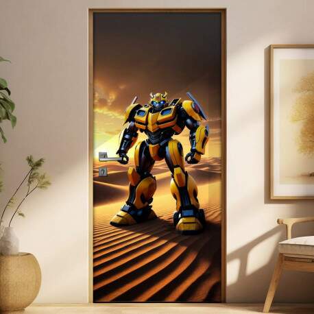 Adesivo de Porta Tranformers