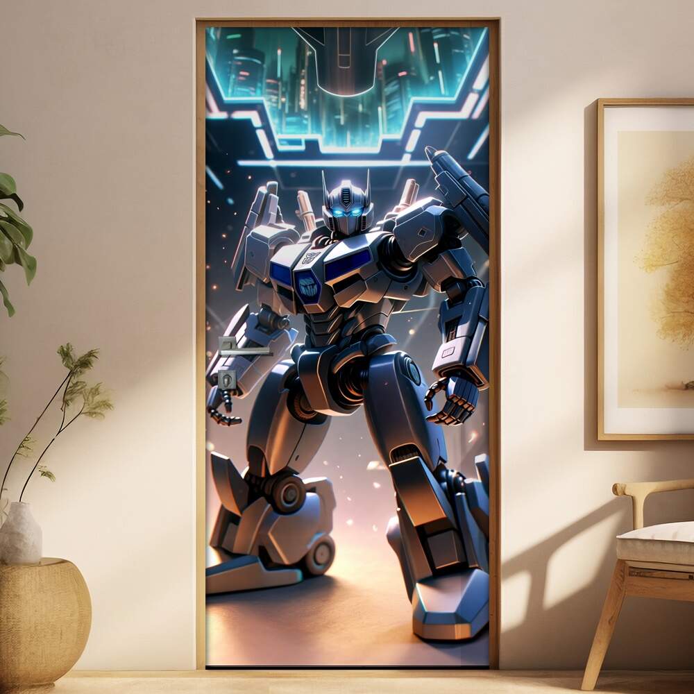 Adesivo de Porta Tranformers