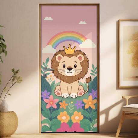 Adesivo de Porta Baby Leo