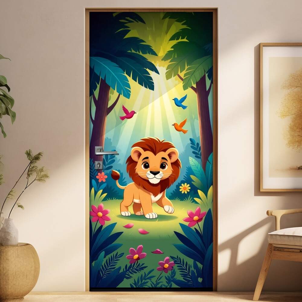 Adesivo de Porta Baby Leo