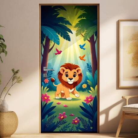 Adesivo de Porta Baby Leo