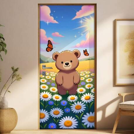 Adesivo de Porta Baby Urso