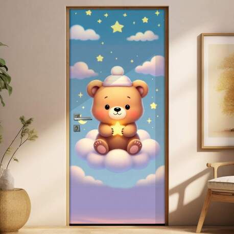 Adesivo de Porta Baby Urso