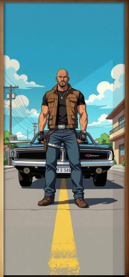 Adesivo de Porta Velozes e Furiosos