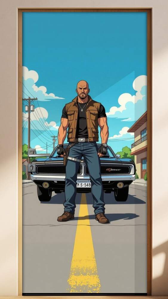 Adesivo de Porta Velozes e Furiosos