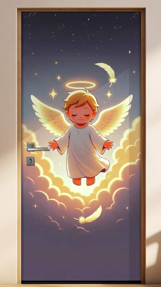 Adesivo de Porta Anjinho