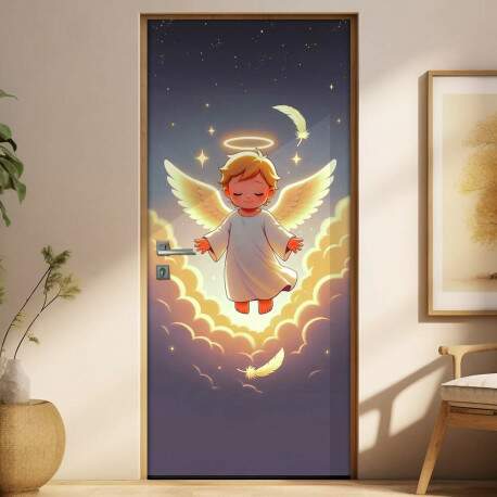 Adesivo de Porta Anjinho
