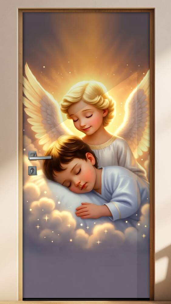 Adesivo de Porta Anjinho