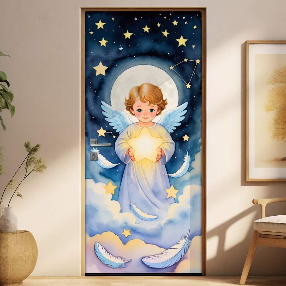 Adesivo de Porta Anjinho