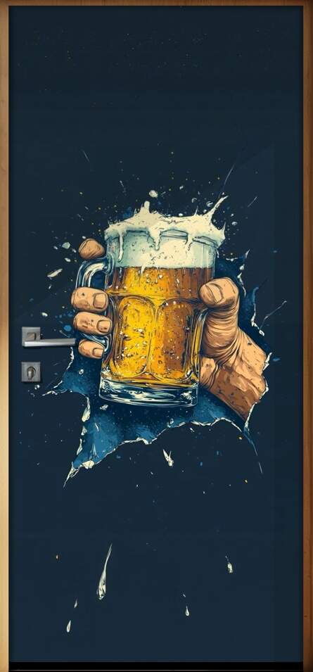 Adesivo de Porta Cerveja