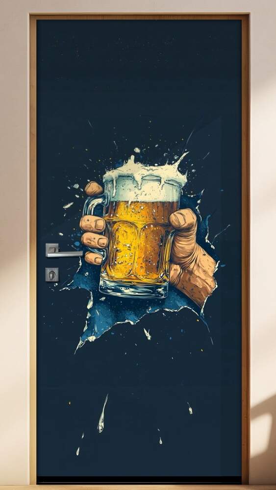 Adesivo de Porta Cerveja