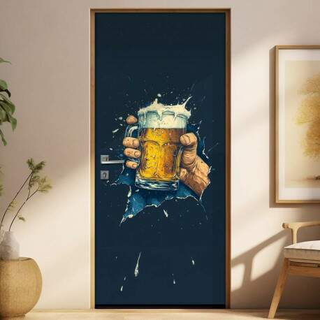 Adesivo de Porta Cerveja