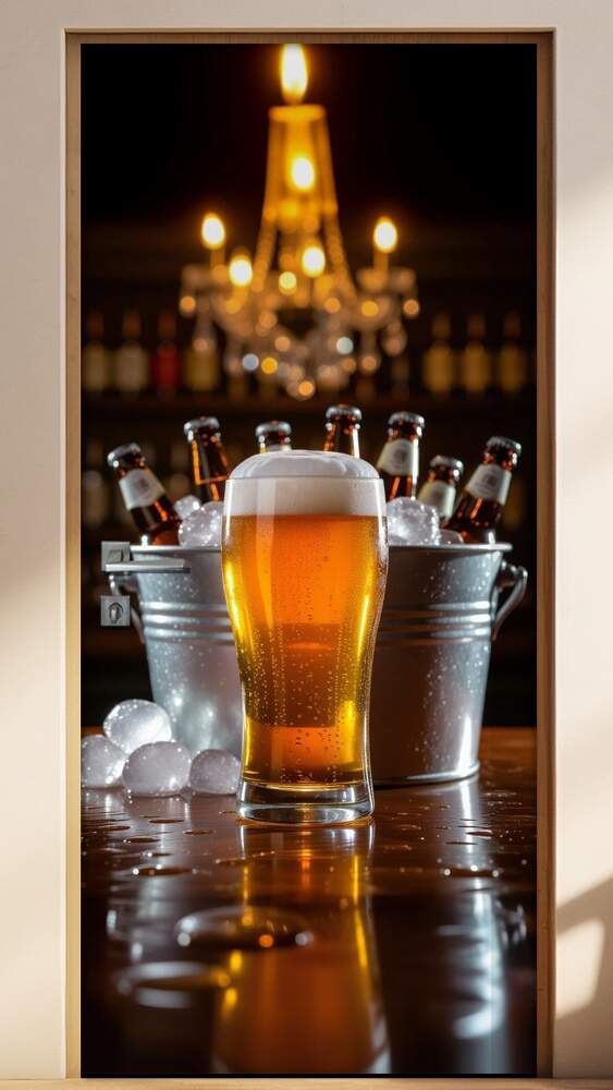 Adesivo de Porta Cerveja