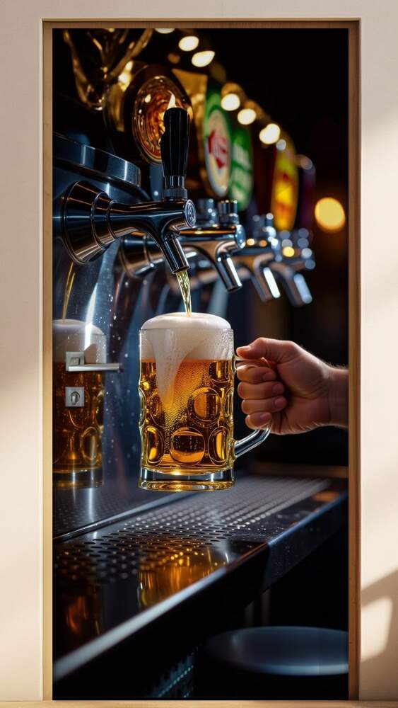 Adesivo de Porta Cerveja